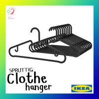 ไม้แขวนเสื้อ สีดำ สปรุตติก อิเกีย Clothe Hanger SPRUTTIG IKEA