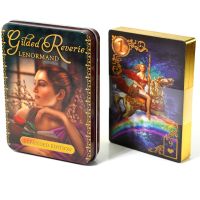 New23 Waite Metal Box Rider Divination Game Card 10 * 6Cm Tarot 2022 New Technology Collection Desktop Game With Instruction