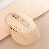 6 Keys Wireless Mouse 2.4Ghz Wireless Bluetooth Mouse Usb Type-C Rechargeable Silent Office Mouse 1200Dpi Optical for Laptop Basic Mice