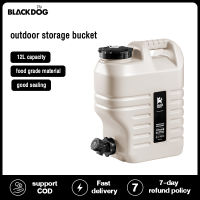 BlackDog [COD]ถังเก็บน้ํา 12L แคมป์ปิ้งภาชนะดื่ม [12L] -สีดํา / ขาวถังเก็บแบบพกพา Tong Air