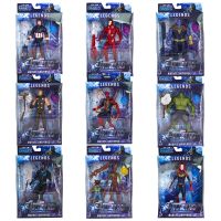 Morris8 Disney Spider Mans Movie Figures Toys Anime Figure Action Movable Joints Rotatable Model Kids Glowing Dolls for Children