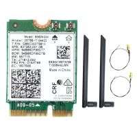 9560NGW WiFi Card+2XAntenna 1730Mbps Wireless AC 9560 2.4G+5G BT 5.0 802.11Ac M.2 CNVI 9560NGW Adapter WiFi Card Adapter Wireless Adapter