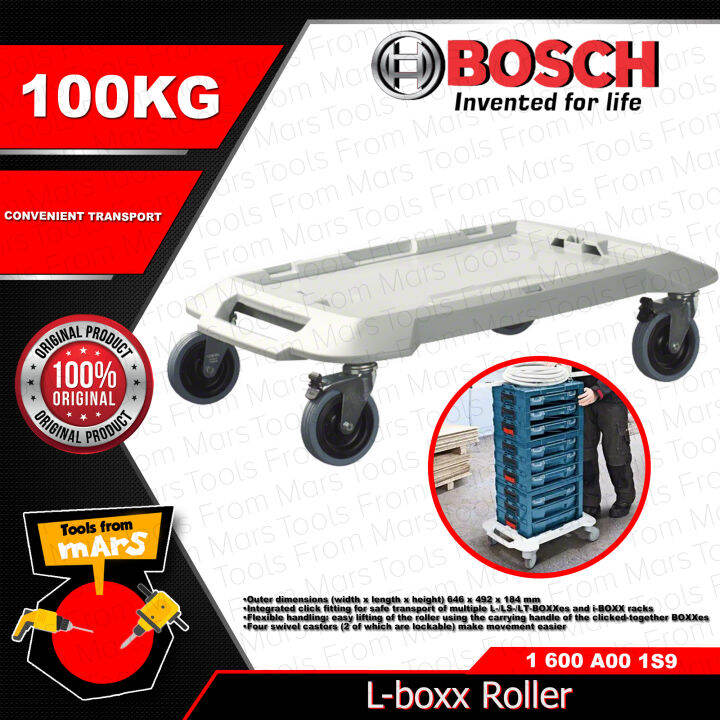 Bosch Trolley L Boxx Roller Professional Swivel Wheels Box Storage