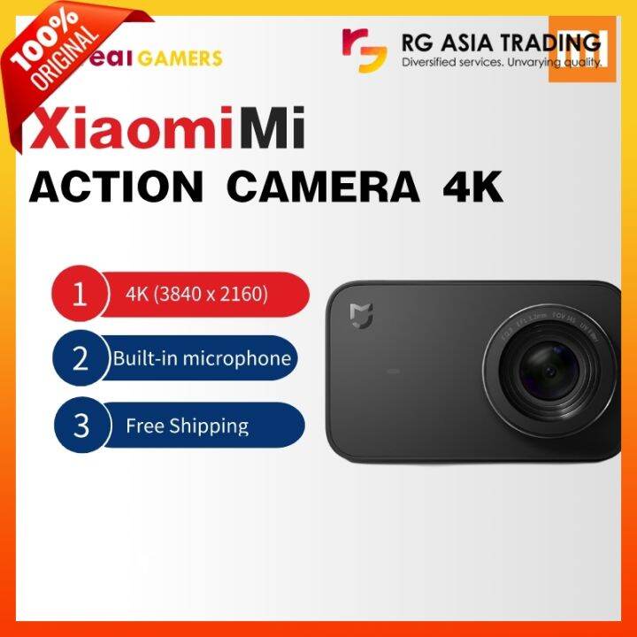 Xiaomi Mijia Mi Action Camera 4K 2.4-inch touchscreen 4K 30fps video ...
