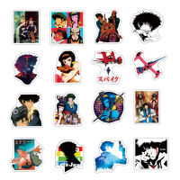 1050 Pcslot Cartoon Anime Cowboy Bebop Graffiti Stickers For Skateboard Helmet Laptop Case Scrapbook Phone Diy Luggage Kid