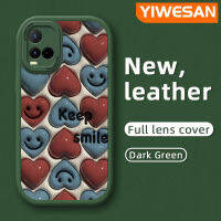 YIWESAN เคสสำหรับ Vivo Y21 Y21s เคสใส่โทรศัพท์หนังแฟชั่นฝาหลัง Y21e Y21a T1x Y33s 4G เคสลายการ์ตูนน่ารัก3D น่ารักน่ารักกันกระแทกดีไซน์ใหม่เคสซิลิโคนนิ่มคลุมเลนส์เต็มตัว Y21t กล้อง