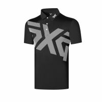 Pxg เสื้อยืดแขนสั้น ผ้าเจอร์ซีย์ แบบแห้งเร็ว ระบายอากาศได้ดี เหมาะกับฤดูร้อน สําหรับผู้ชาย เล่นกีฬากอล์ฟ