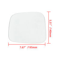 Car LeftRight Side Rearview Heated Mirror Glass Auto Rear View Door Side for Volkswagen VW Caddy T5 2003-2015 Exterior Parts