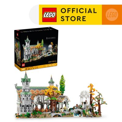 LEGO Icons 10316 THE LORD OF THE RINGS: RIVENDELL Building Kit (6,167 Pieces)