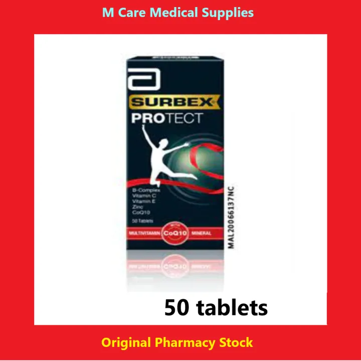 Abbott Surbex Protect 50 tablets | Lazada