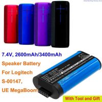 [COD] 7.4V 2600mAh/3400mAh Battery 533-000138 533-000116 for S-00147 MegaBoom MegaBoom 1