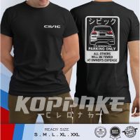 Honda Civic ES 2 Park Car T-Shirt Japan Racing Automotive Shirt