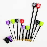 5.8G Lollipop 4 RHCP Antenna high gain 2.8Dbi FPV Transmitter/Receiver SMA/RP-SMA/MMCX/UFL Antenna for RC FPV racing drone part Electrical Connectors