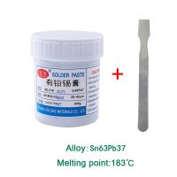 SD-318 Low Temperature No-clean SMT LED Solder Paste BGA Solder Flux Sn63Pb37 500g Computer Motherboard Maintenance