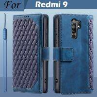 For Xiaomi Redmi 9 Case Magentic Flip Leather Stand Wallet Book Case For Redmi 9 Case Redmi 9 Phone case Redmi9 Cover Card Slots