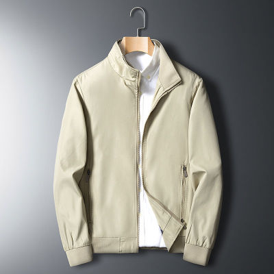 Mens Casual Jacket Coats Mens Windbreaker  Spring Japanese Stand Collar Slim Streetwear Oversize Male Solid Fashion Jacket