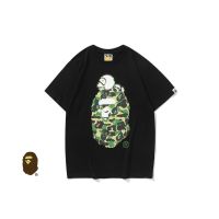 3851 bape เสื้อยืดแขนสั้น แฟชั่นคู่รัก สําหรับผู้หญิง ผู้ชาย 9133