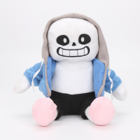 【Cw】 23cm Undertale Free Plush Game Undertale Sans Plush Toys SOft Puffed Plush Doll Toys for Children Birthday Christmas Offer