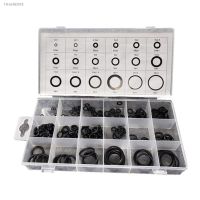 ☫✇✓ 225 Pcs Rubber O Ring O-Ring Washer Seals Watertightness Assortment Different Size with PlacticBox Kit Set