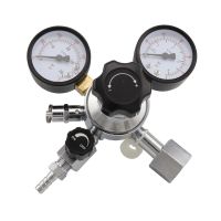 【hot】❍► 3000PSI Pressure Guage Co2 Regulator with Homebrew Keg Kegerator Beer W21.8