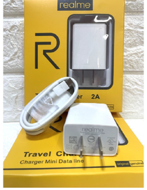 Realme original fast charger 2a quick travel charger vooc flash power