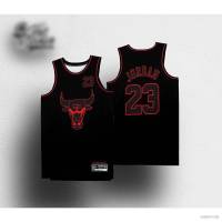 เสื้อกีฬาบาสเก็ตบอลลําลอง ลายทีม BKB NBA Jersey BULLS GSW LAKERS Jordan James Curry Jersey พลัสไซซ์ สําหรับผู้ชาย และผู้หญิง