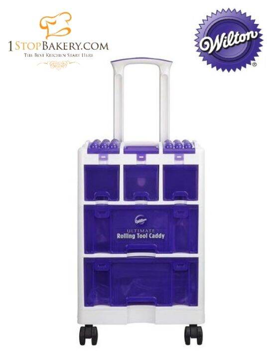 Wilton Ultimate Rolling Tool Caddy 4093078 /กระเป๋าใส่อุปกรณ์ Lazada