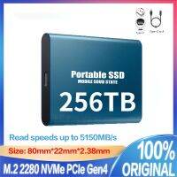 โซลิดสเตทไดรฟ์เคลื่อนที่แบบพกพาความเร็วสูง4TB 8TB 16TB 30TB 64เทราไบต์ SSD อุปกรณ์ตกแต่งแฟลชไดร์ฟฮาร์ดไดรฟ์เคลื่อนที่สำหรับแล็ปท็อป