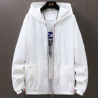 Jacket Men spring autumn New mens jackets Thin Sun protection clothing Hooded coat Mens casual windbreakers coats Size M-4XL928