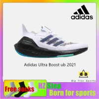 [Spot Ready stock] Ultraboost 21 consortium Ub7.0 New platform popcorn sports running shoes020 casual shoes WA4F