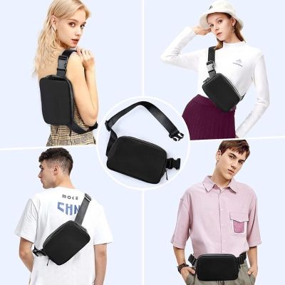 2023 Casual Waist Bag Waterproof Portable Pack Zipper Chest Bag Outdoor Sports Crossbody Bag Casual Travel Belt Bag Running Belt