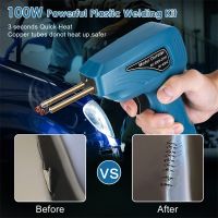 100W HOT Stapler Plastic Welder Heat Gun Plastic Welding Machine Bumper Soldering Iron Staples Bumper Repair Car Tools Kit