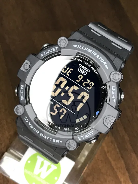 extra large display digital watch