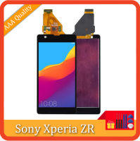 ต้นฉบับสำหรับ Sony Xperia ZR ดิสเพลย์หน้าจอสัมผัสหน้าจอสำรองสำหรับ SONY Xperia ZR จอแสดงผล LCD M36h C5502 C5503 LCD