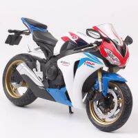 รถมอเตอร์ไซด์ฮอนด้า CBR1000RR 1/12สเกล CBR Repsol ไฟร์เบลดไดคาสต์ขนาดเล็กรถแข่งของเล่นโมเดล Automaxx Joycity