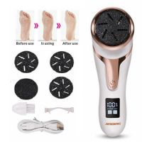 ZZOOI Electric Pedicure Sander Tools Foot Care File Leg Heels Remove Hard Cracked Dead Skin Callus Remover LCD Feet Clean Care Machine