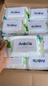 [KHĂN ƯỚT KHÔNG MÙI 100 TỜ] 1 gói khăn giấy ướt cho trẻ sơ sinh ANBEIS