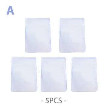 1Set 5pcs 12 Slots Acrylic Game Card Collection Display Clear Game Card  Storage Display Stands for Collectibles Trading Card