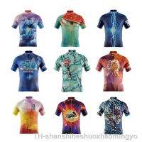 【hot】❒卍☜  New Man Short Sleeve Cycling Jersey 2021 Champion Race Shirt Breathable Triathlon Dry