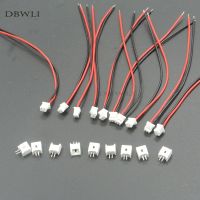 ♙﹍ 10 PCS Mini Micro female JST 1.25 1.25mm 2-Pin 2PIN /3/4/5/6P Pin Connector plug with 80mm 100mm 150mm 200mm Wires Cables