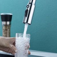 ♦▬ Faucet Nozzle Faucet Extension 360 Rotary Splashback Faucet Aerator Pressurized Faucet Aerator Bubbler 1pcs Kitchen Accessories