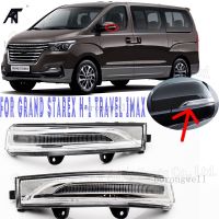 อัตโนมัติซ้ายขวากระจกมองหลังด้านข้างเลี้ยวโคมไฟแสงสำหรับ Hyundai Starex H-1 H1ปีก2018 +