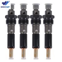 4pcs Fuel Injectors 3919331 J919331 For Case-IH Skid Steer 1840 1845C Backhoe 584E Super 585E 586E Windrower 8820 8830 New