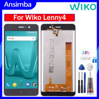 Ansimba หน้าจอดั้งเดิมสำหรับ Wiko Lenny4 LCD หน้าจอ LCD ชิ้นส่วนหน้าจอสัมผัสแสดงสำหรับ Wiko Lenny4จอสำรอง