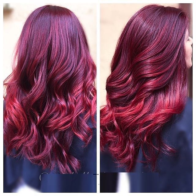Thuốc nhuộm tóc màu tím đỏ rượu vang sáng là sự lựa chọn thú vị và táo bạo cho mái tóc của bạn. Xem hình ảnh để tìm hiểu thêm về thuốc nhuộm này và những điều đặc biệt mà nó đem lại cho mái tóc của bạn.