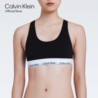 Calvin Klein เสื้อชั้นในผู้หญิง Modern Cotton Bralette รุ่น F3785AD 001 สีดำ