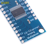 ?【Lowest price】WORE Arduino บอร์ดฝ่าวงล้อม CD74HC4067 74HC4067ดิจิตอลอนาล็อก16ช่องแบบ DIY โมดูลบอร์ด