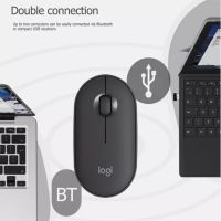 Pebble M350 Wireless Mouse Bluetooth or USB Silent and Slim ( เมาส์ไร้สาย บลูทูธ เสียงเงียบ)