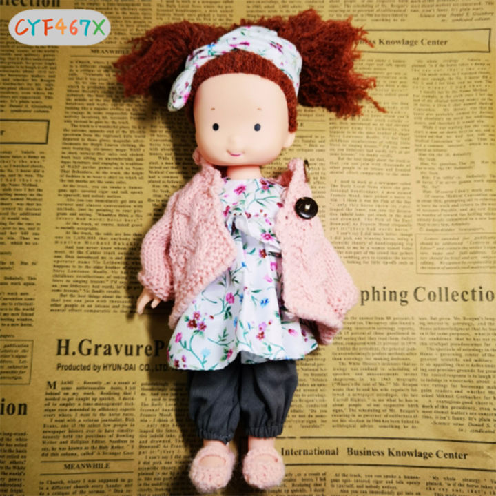 cyf-ตุ๊กตา-waldorfs-งานหัตถกรรมตุ๊กตาวันเกิดเด็กทารกผู้หญิงของเล่นตุ๊กตาของขวัญ