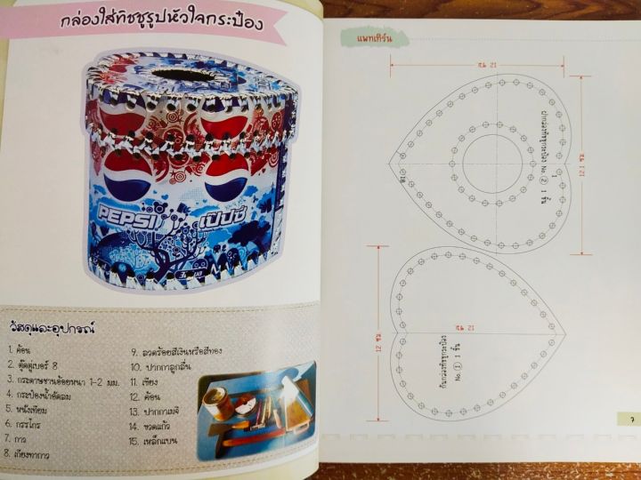 หนังสือฝึกสอน-การประดิษฐ์ผลิตภัณฑ์จากวัสดุเหลือใช้-ฉบับสุดคุ้ม